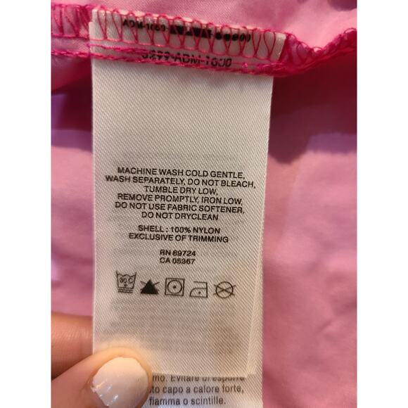 Columbia, pink windbreaker jacket, Size 2T. - Picture 6 of 6